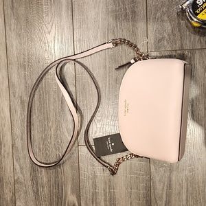 NWT Kate Spade New York Women's Crossbody K5994 light rose saffiano leather